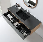 OSLO SINGLE WALL MOUNT MODERN BATHROOM VANITY