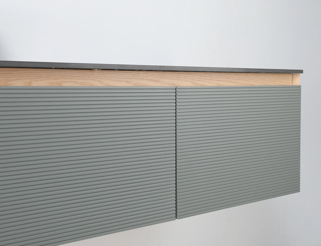 OSLO SINGLE WALL MOUNT MODERN BATHROOM VANITY