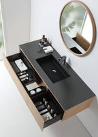 OSLO SINGLE WALL MOUNT MODERN BATHROOM VANITY