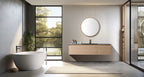 OSLO SINGLE WALL MOUNT MODERN BATHROOM VANITY