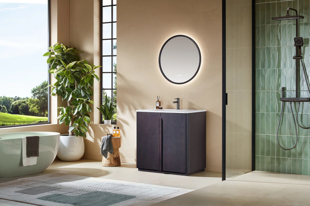 PARMA SINGLE FREESTANDING BATHROOM VANITY