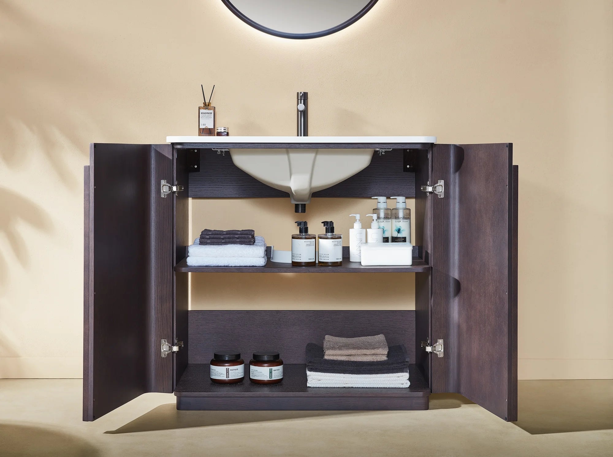 PARMA SINGLE FREESTANDING BATHROOM VANITY