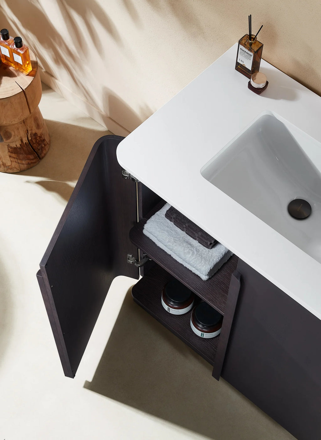 PARMA SINGLE FREESTANDING BATHROOM VANITY
