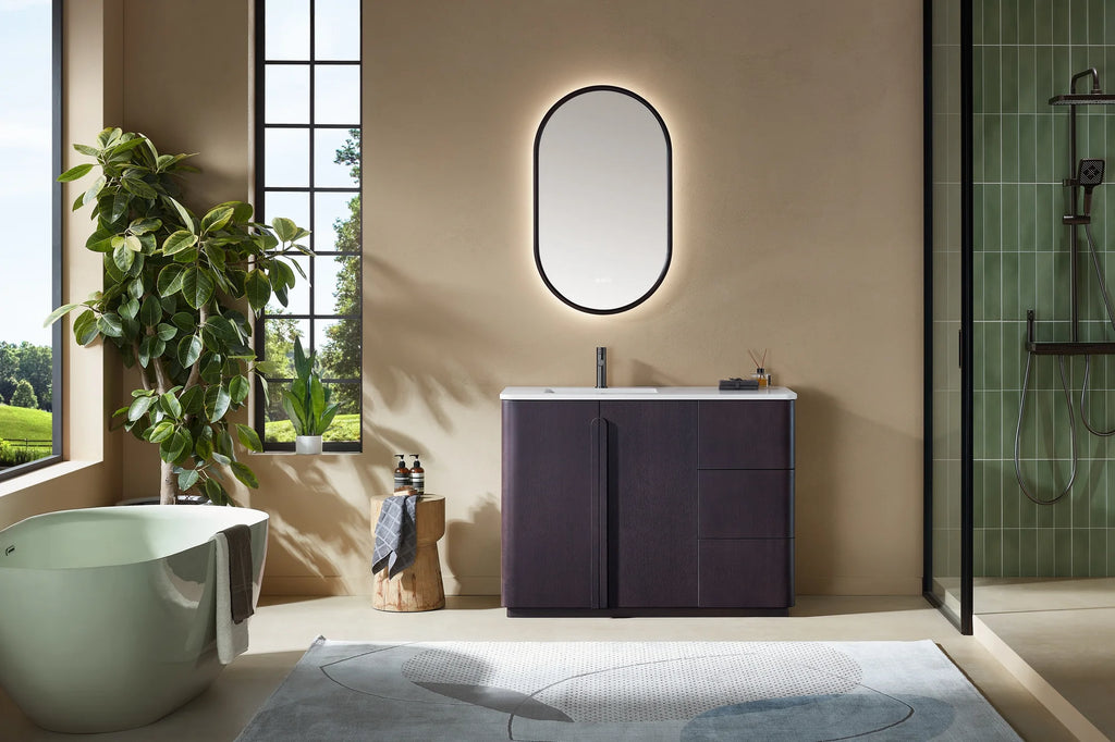 PARMA SINGLE FREESTANDING BATHROOM VANITY