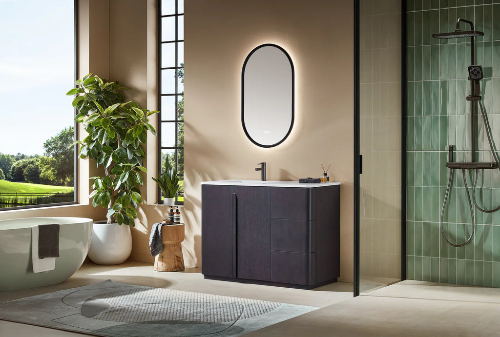 PARMA SINGLE FREESTANDING BATHROOM VANITY