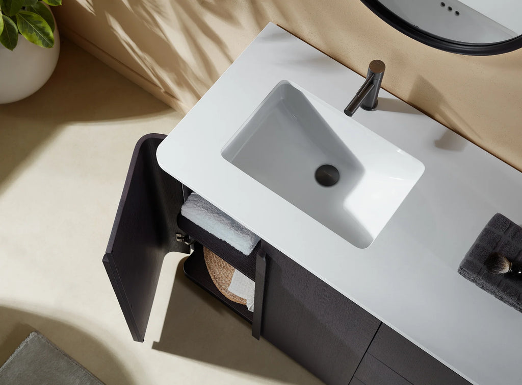 PARMA 72” DOUBAL FREESTANDING BATHROOM VANITY