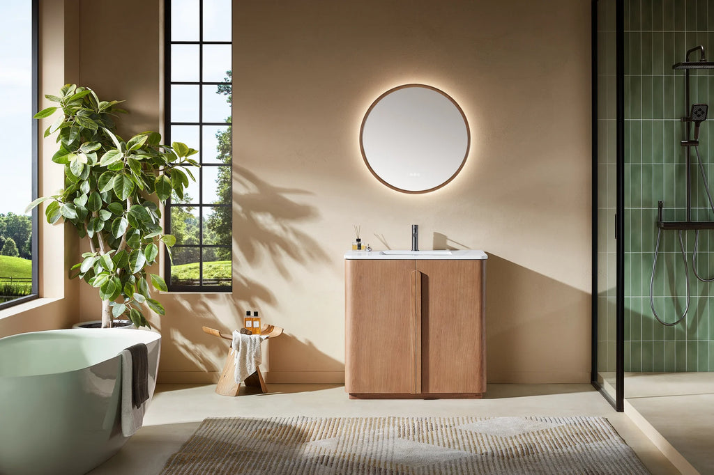 PARMA SINGLE FREESTANDING BATHROOM VANITY
