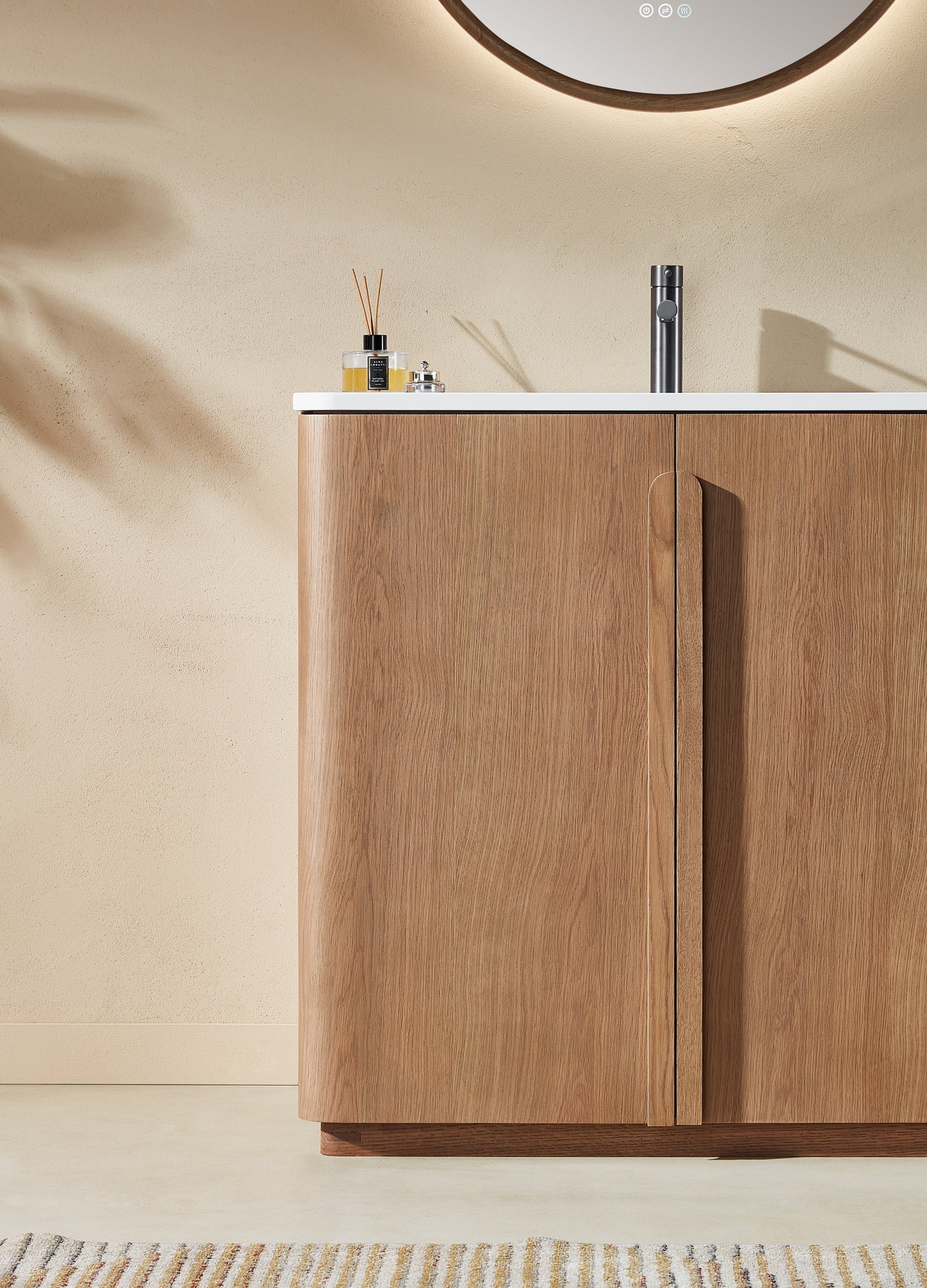 PARMA SINGLE FREESTANDING BATHROOM VANITY