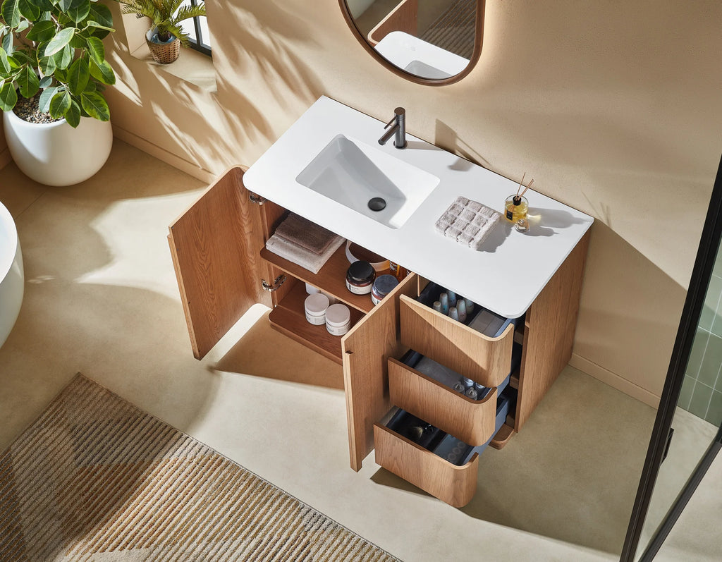 PARMA SINGLE FREESTANDING BATHROOM VANITY