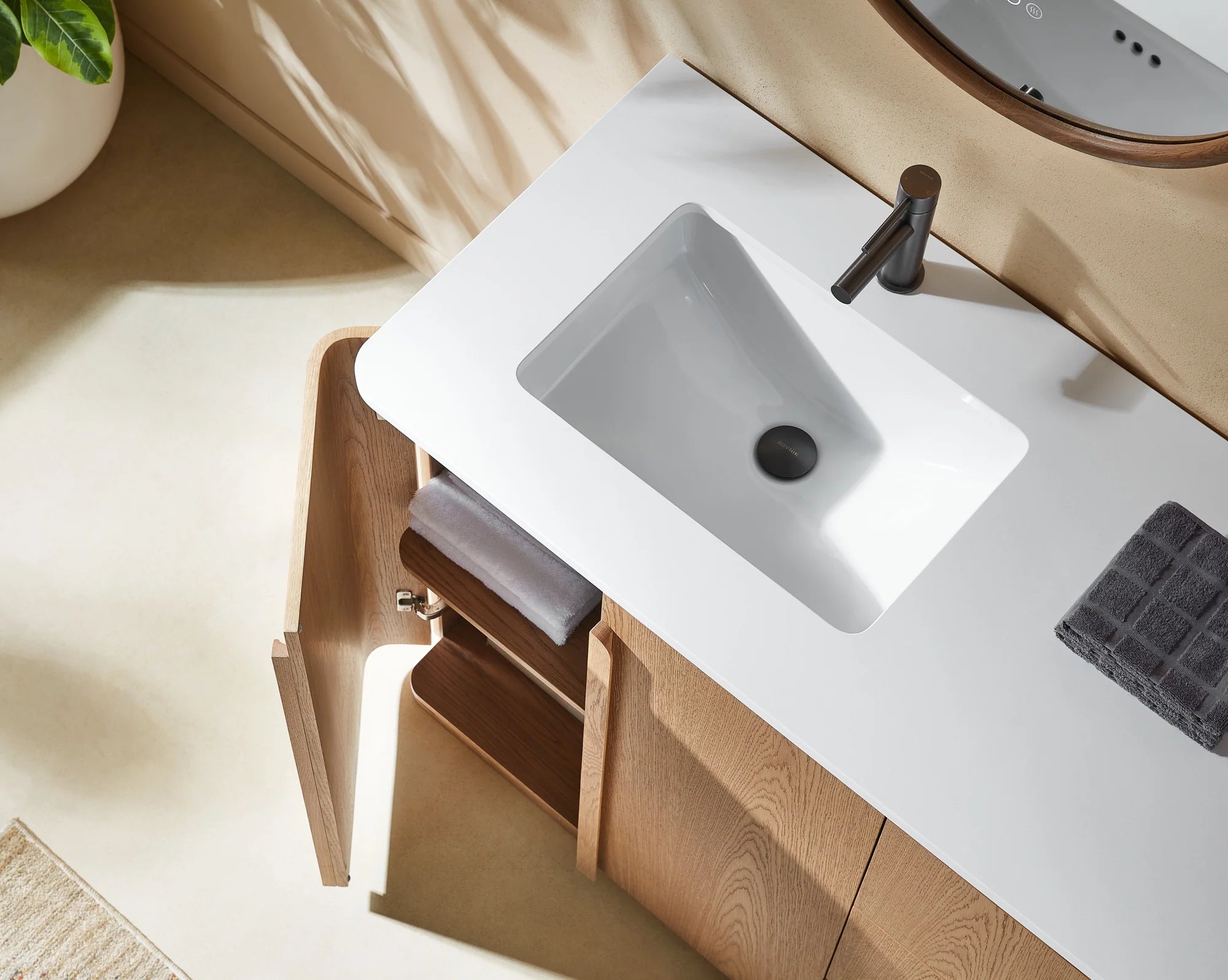 PARMA 72” DOUBAL FREESTANDING BATHROOM VANITY