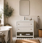 RENNES 36” FREESTANDING BATHROOM VANITY