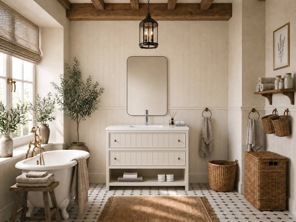 RENNES 48” FREESTANDING BATHROOM VANITY