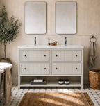 RENNES 60” FREESTANDING BATHROOM VANITY