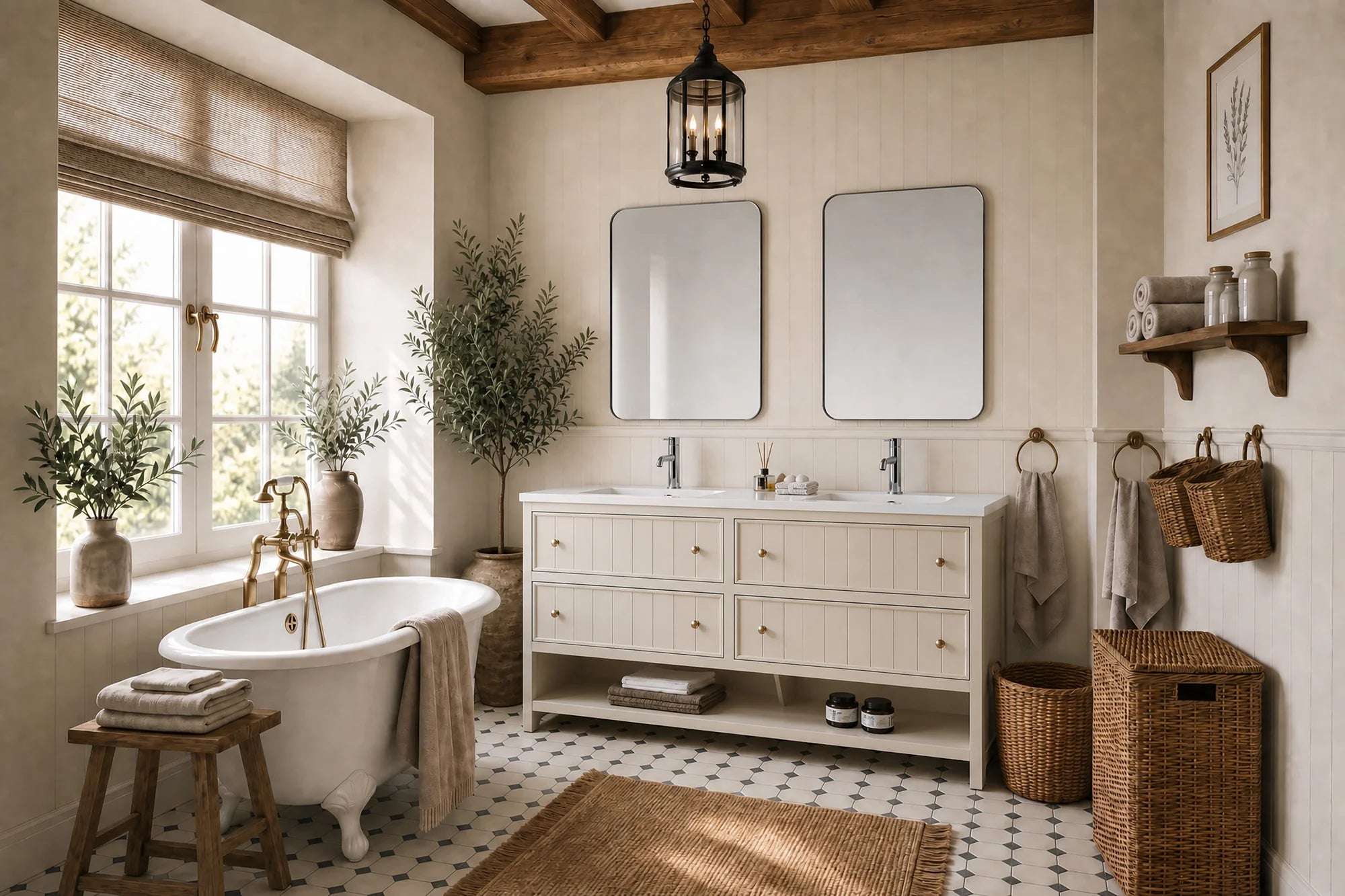 RENNES 72”FREESTANDING BATHROOM VANITY