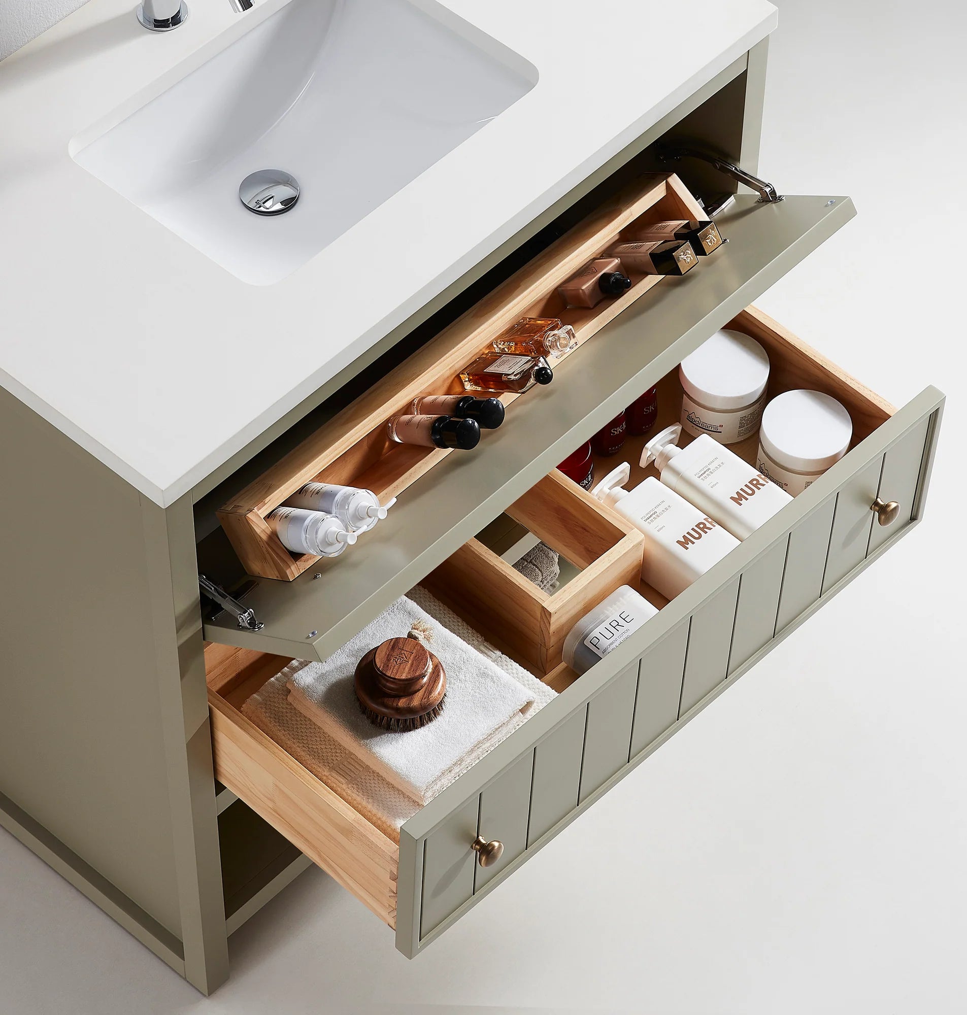 RENNES 36” FREESTANDING BATHROOM VANITY