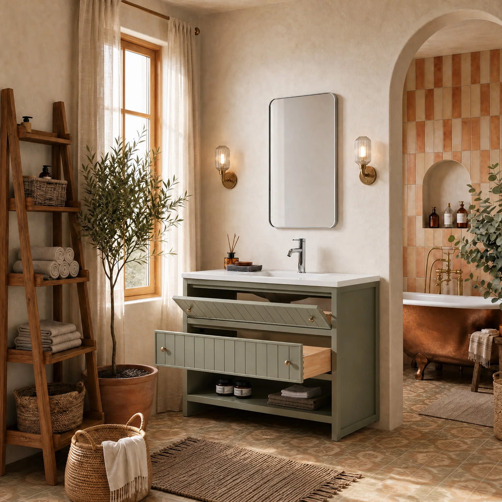 RENNES 48” FREESTANDING BATHROOM VANITY