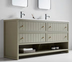 RENNES 72”FREESTANDING BATHROOM VANITY