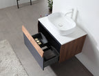 RONDA 30” WALL MOUNT MODERN BATHROOM VANITY