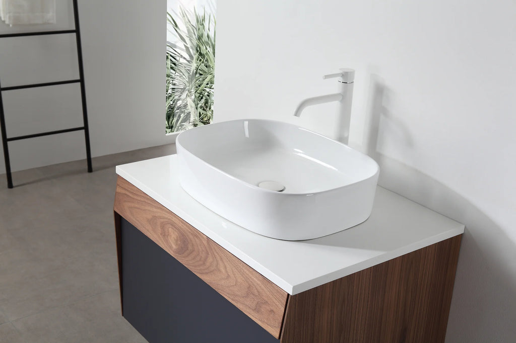 RONDA 30” WALL MOUNT MODERN BATHROOM VANITY