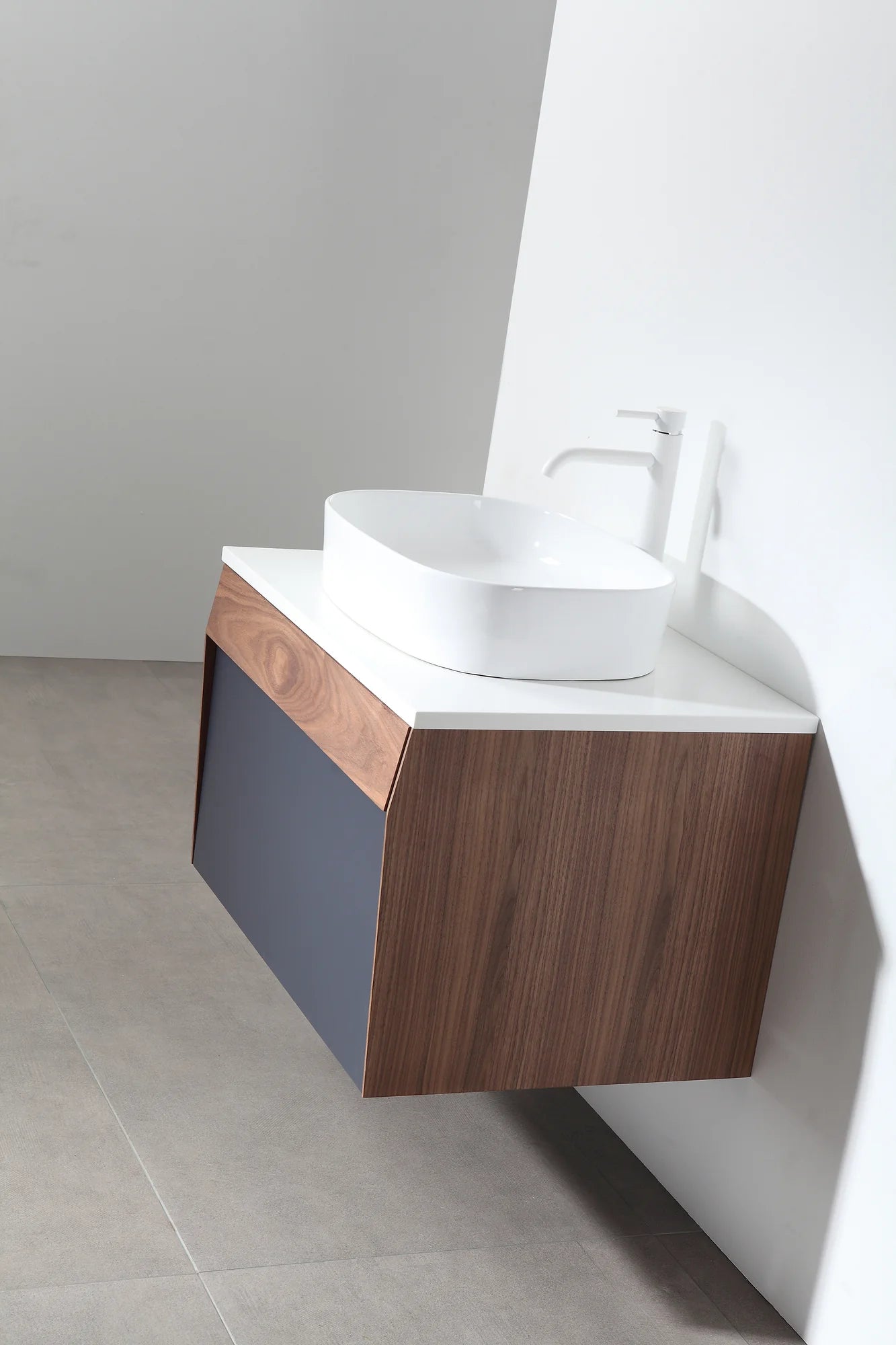 RONDA 30” WALL MOUNT MODERN BATHROOM VANITY