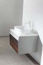 RONDA 30” WALL MOUNT MODERN BATHROOM VANITY