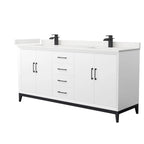Amici Bathroom Vanity Cabinet 72 inch Double Sink