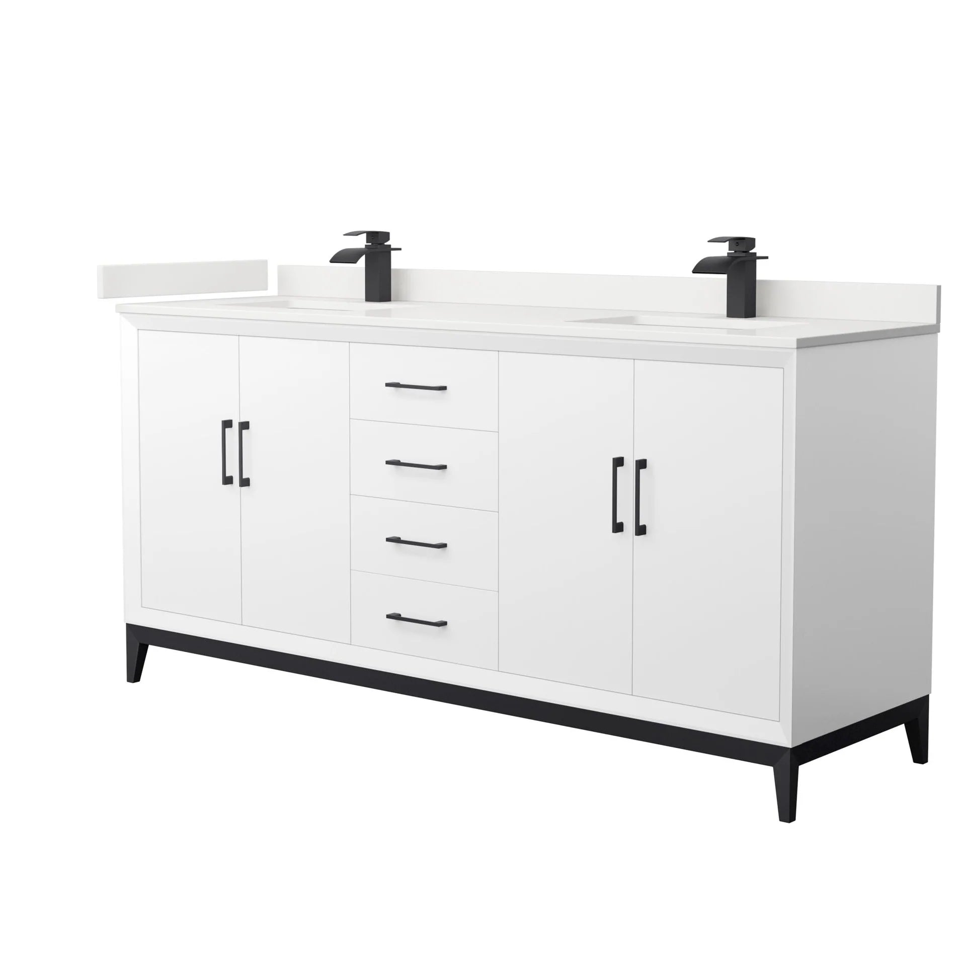 Amici Bathroom Vanity Cabinet 72 inch Double Sink