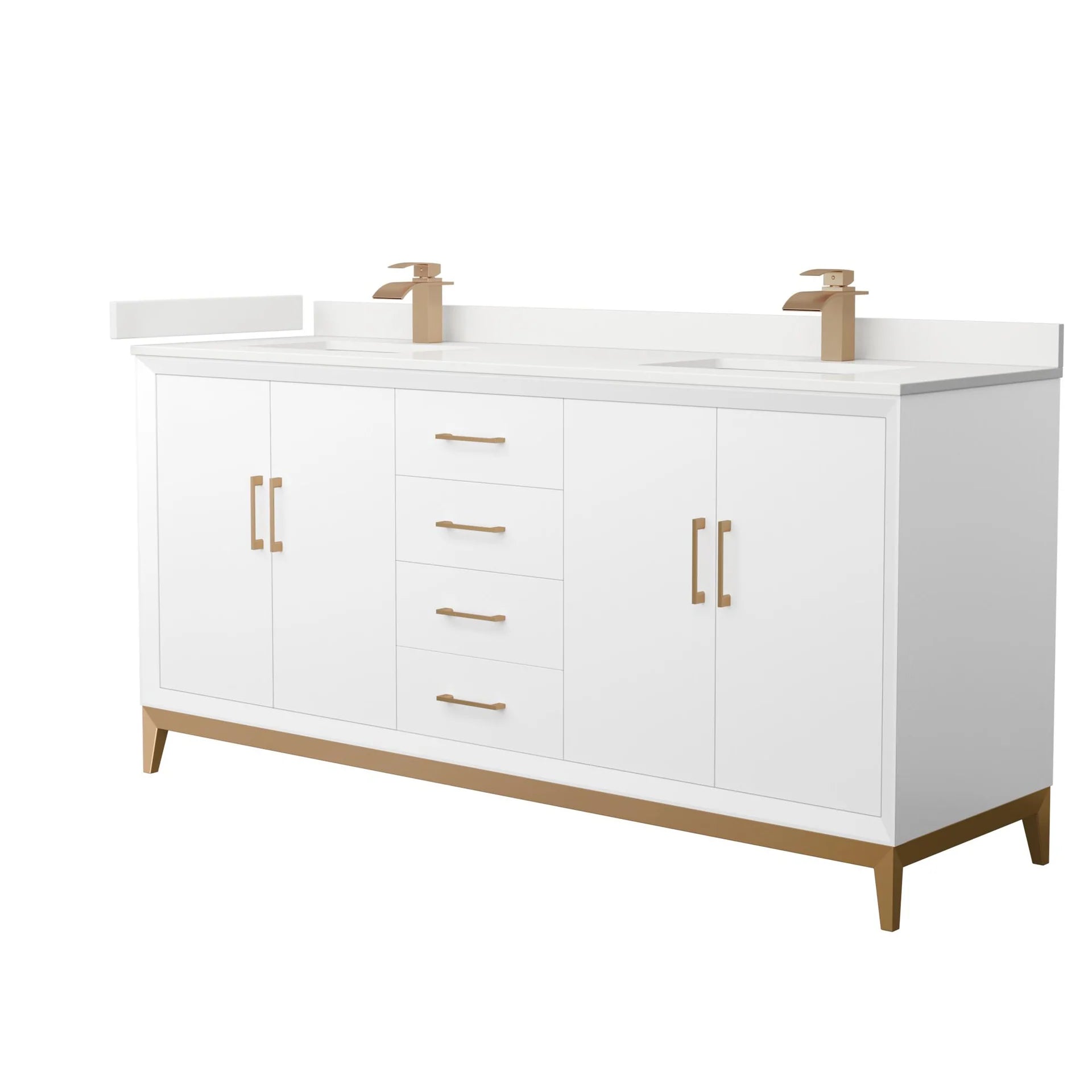 Amici Bathroom Vanity Cabinet 72 inch Double Sink