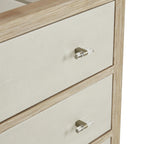 Celeste Single Vanity, Sunwashed Oak with Embossed Shagreen w/ 3 CM White Zeus Silestone Top