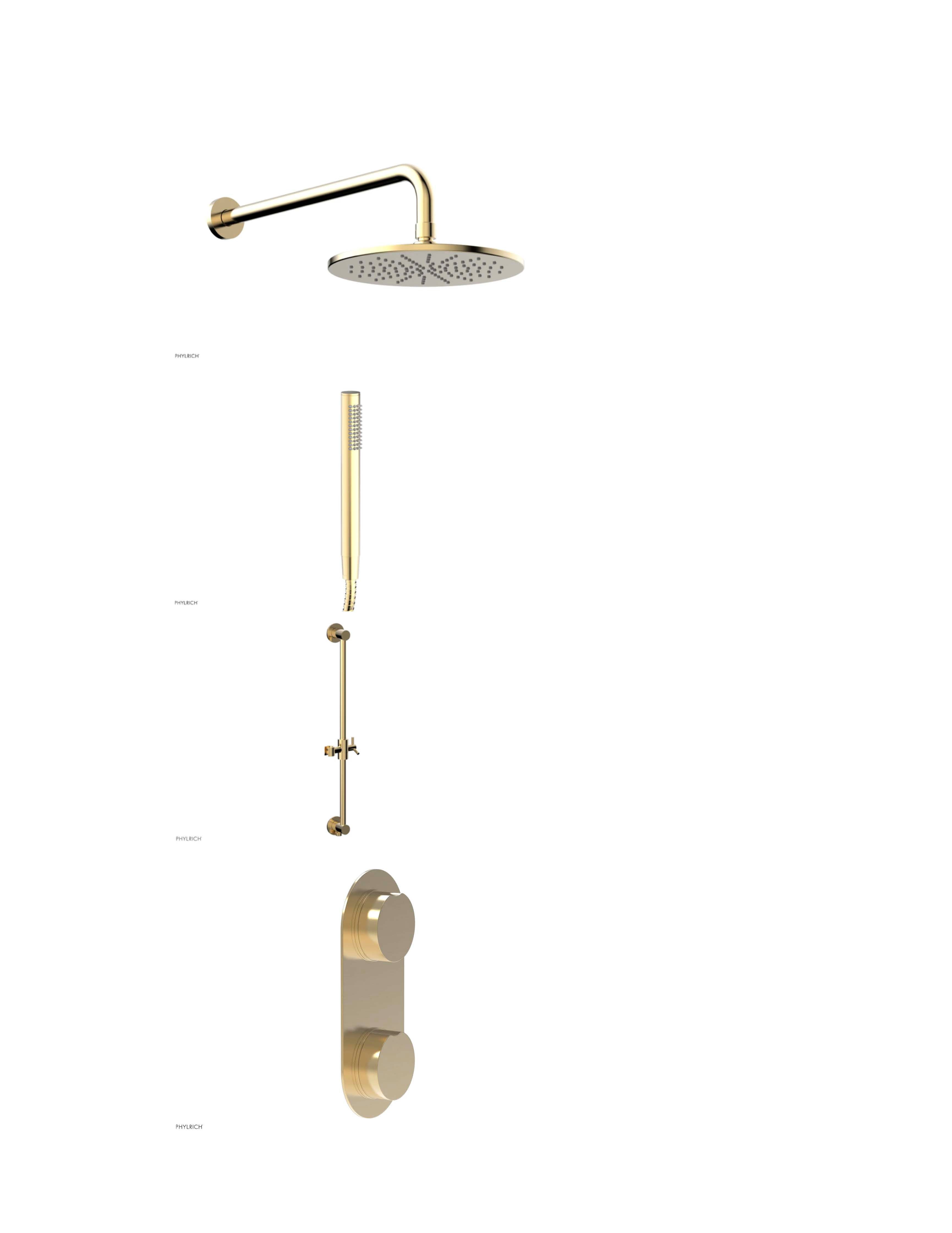 CIRC - Thermostatic Valve with Volume Control or Diverter 4-708 SET Rough included