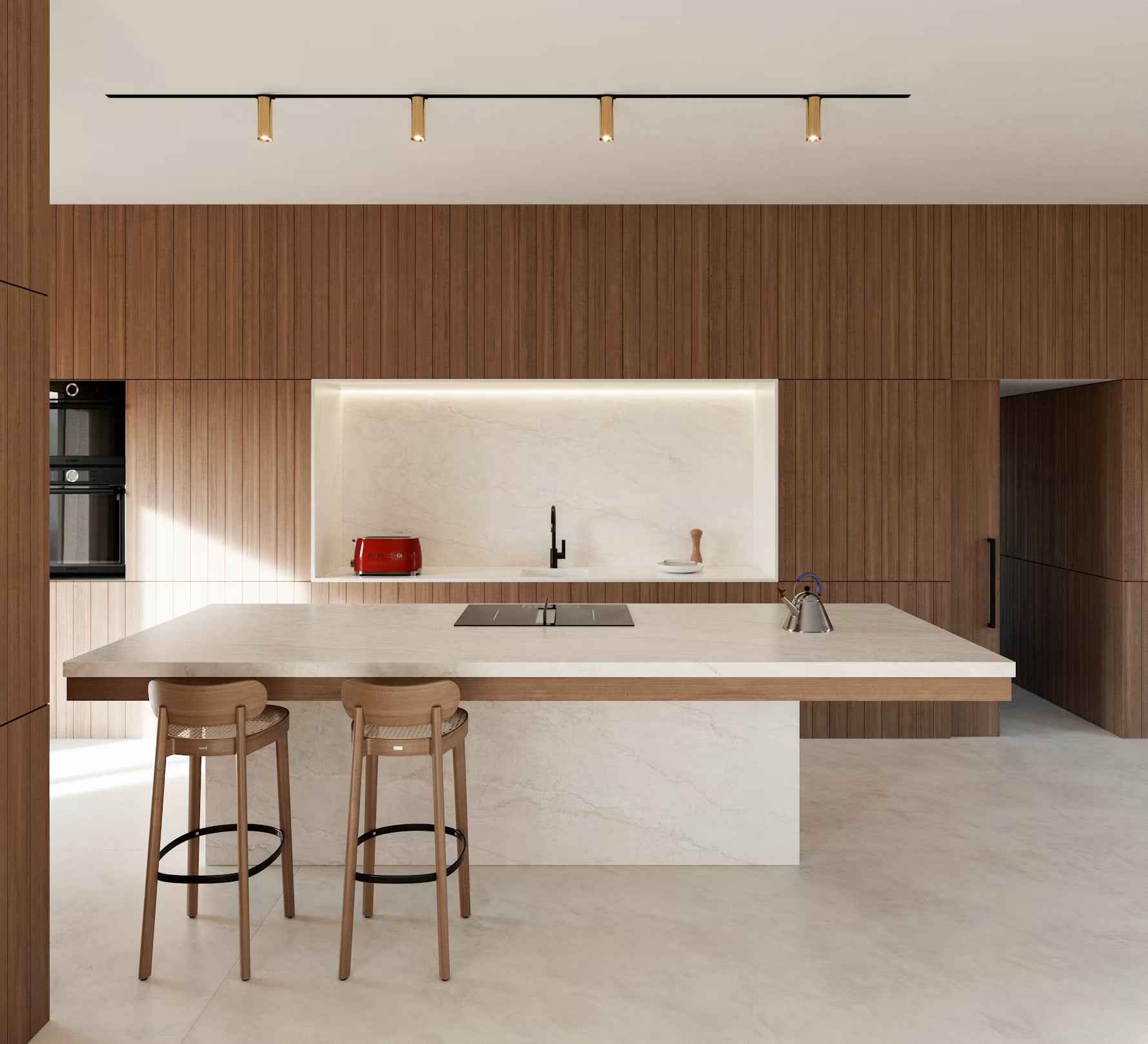 Thala Dekton - Nomak Jumbo Format: 132.28X65.75 in
