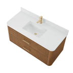 Francesca WM Wall Mounted Bathroom Vanity with Single hole Faucet