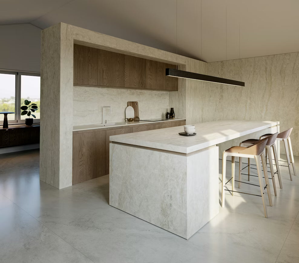 Nara Dekton - Dk natural 2.0Cm Jumbo Format: 132.28X65.75 in