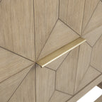 Emmeline Single Vanity, Pebble Oak w/ 3 CM White Zeus Top