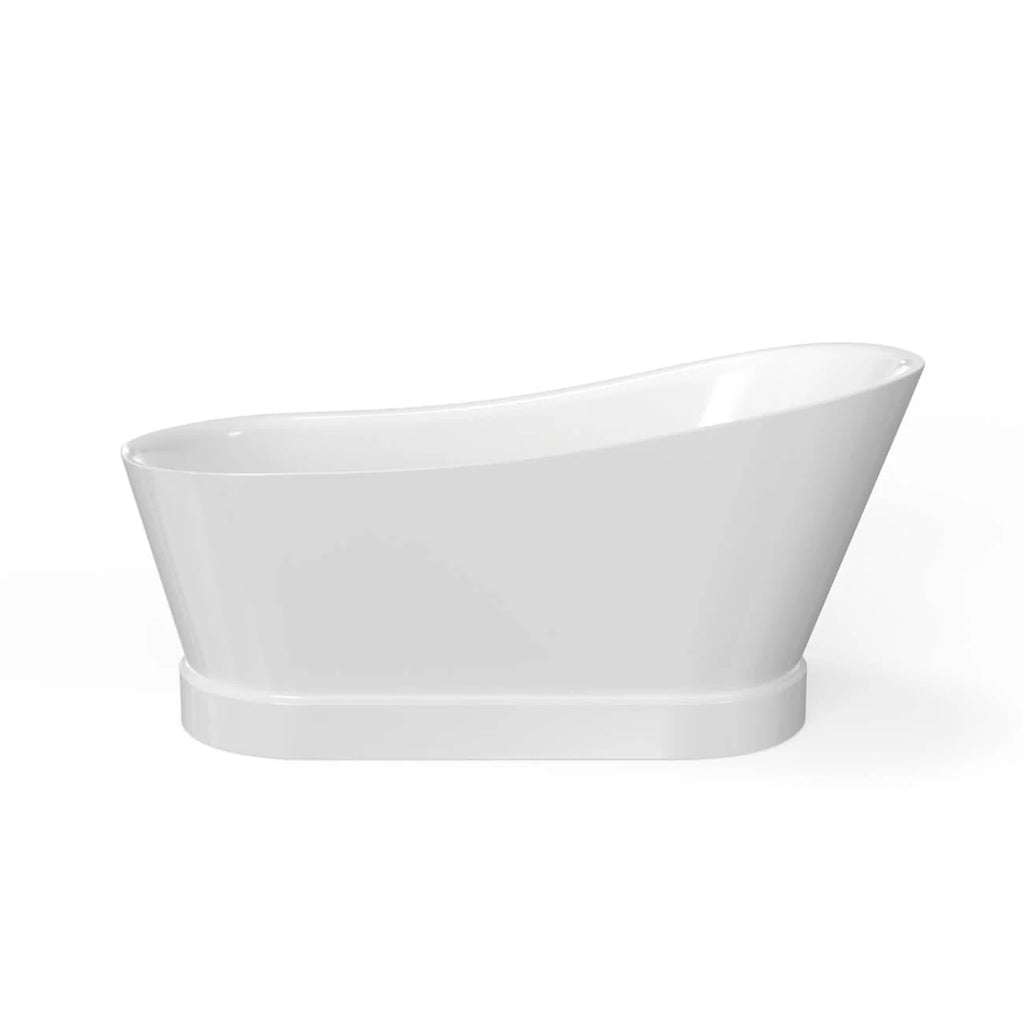 Emryn 67 Inch Slipper Acrylic Freestanding Tub