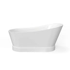 Emryn 67 Inch Slipper Acrylic Freestanding Tub
