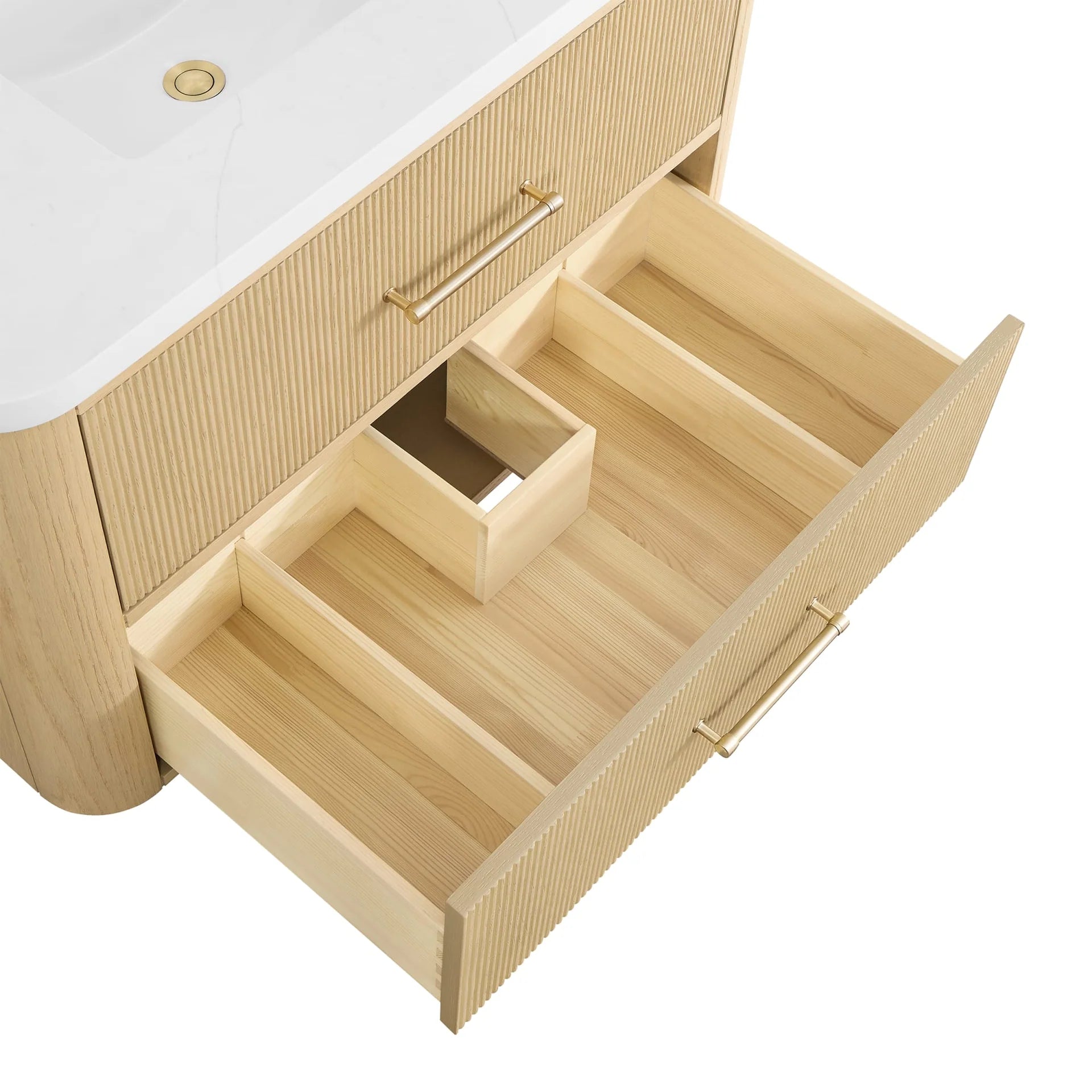 Francesca WM Wall Mounted Bathroom Vanity with Single hole Faucet