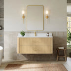 Francesca WM Wall Mounted Bathroom Vanity with Single hole Faucet