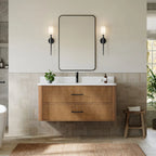 Francesca WM Wall Mounted Bathroom Vanity with Single hole Faucet