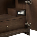 Gracyn Single Vanity, w/ 3 CM White Zeus Quartz Top
