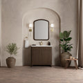 Gracyn Single Vanity, w/ 3 CM White Zeus Quartz Top