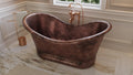 Eyre Copper Double Slipper Bathtub