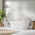 Emryn 67 Inch Slipper Acrylic Freestanding Tub