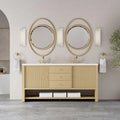 Marigot 72" Double Vanity in Sunwashed Oak