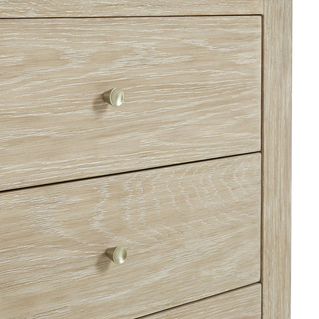 Marigot 48" Single Vanity, Sunwashed Oak w/ 3 CM White Zeus Silestone Top