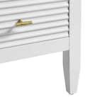 Myrrin Single Vanity,  w/ 3 CM White Zeus Silestone Top