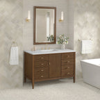 Myrrin Single Vanity,  w/ 3 CM White Zeus Silestone Top