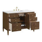 Myrrin Single Vanity,  w/ 3 CM White Zeus Silestone Top