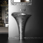 Calla Lily Pedestal Sink
