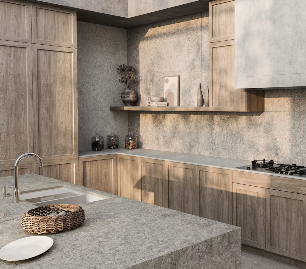 Grigio Dekton - Pietra kode Standard Format: 128.74X57.87 in